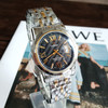 【全新】TITONI 梅花83738 SY-343自动机械机芯日期显示透明表背39MM（男款）Space Star 天星系列间金170426NJ94 商品缩略图3