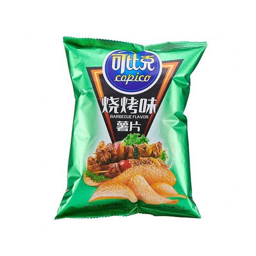 可比克55g烧烤味薯片 商品图4