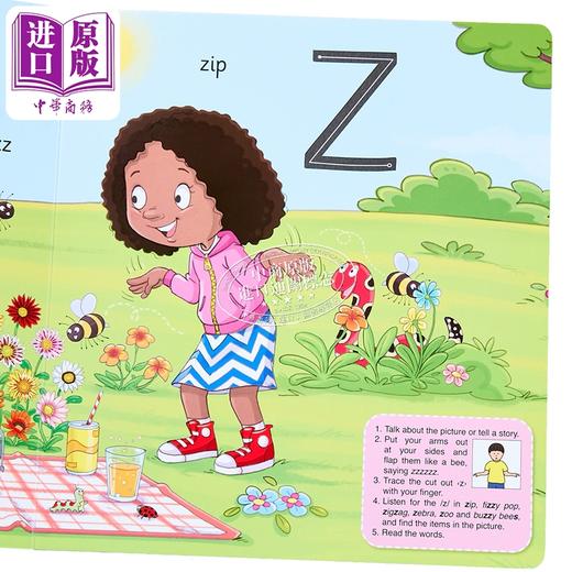 【中商原版】Finger Phonics Book 5 快乐自然拼读手指拼读书5 英文原版 英语字母表字母发音 多感官教学活动 Jolly Phonics 商品图3