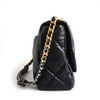 【95新】CHANEL香奈儿19bag系列AS1162 B03930 94305黑金羊皮Maxi 19Bag链条包手提单肩包女士140526AK08 商品缩略图8