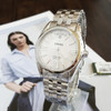 【全新】TITONI 梅花93909 S-342自动机械机芯日期显示白面条刻39MM（男款）Airmaster 空中霸王系列精钢170426NJ02 商品缩略图2