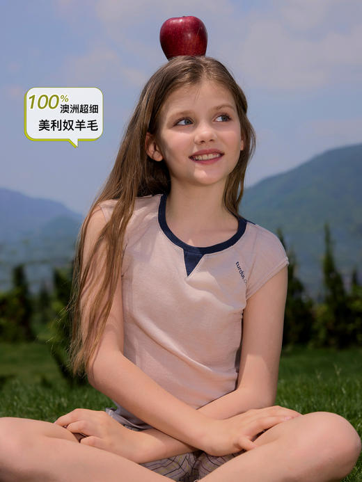 儿童轻薄拼色运动背心 (48小时内发货)-turdus-2026夏 商品图4