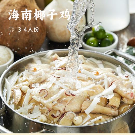 海南椰子鸡｜散养海南文昌鸡 清甜椰子水  搭配独特蘸料 5分钟轻松做大餐 汤底浓郁香醇 美味不油腻 商品图0