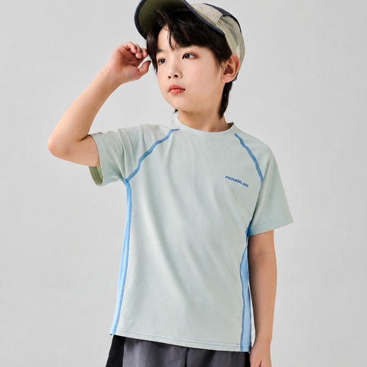 爆款特价❗️【宣纸速干短袖】防晒UPF50+！49两件！夏季新款儿童宣纸衣短袖T中大童防晒吸湿排汗运动短袖  A类品质 商品图11