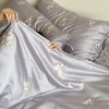 60S奥地利兰精天丝提花夏被四件套/天丝床品四件套 进口莱赛尔纤维 商品缩略图4