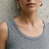 PALUOPO/PL修身显瘦新款圆领短款无袖背心打底衫ES260225Z 商品缩略图2