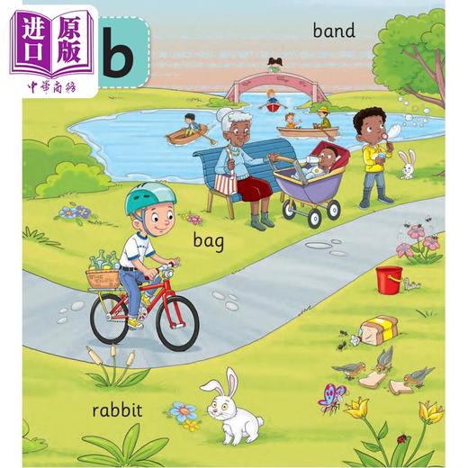 【中商原版】Finger Phonics Book 3 快乐自然拼读手指拼读书3 英文原版 英语字母表字母发音 多感官教学活动 Jolly Phonics 商品图4