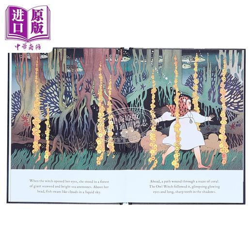 【中商原版】猫头鹰女巫 Julia Sarda The Owl Witch 英文原版 奇幻故事绘本 国际知名插画师精美插图 进口图书 精装精品绘本 商品图4