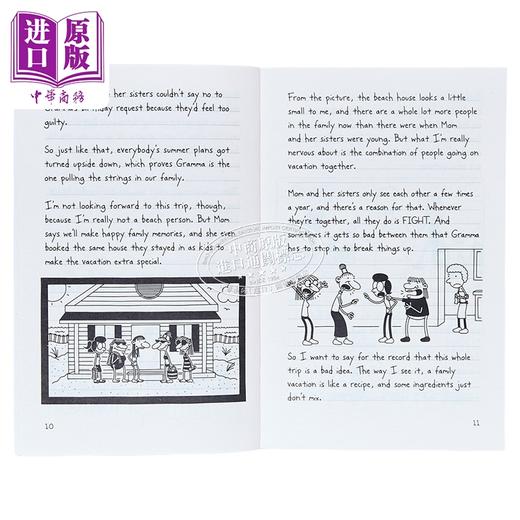 【中商原版】小屁孩日记19 英版 平装 Diary of a Wimpy Kid 19 Hot Mess 英文原版进口 英语章节桥梁书 章节故事书小初文学 商品图4