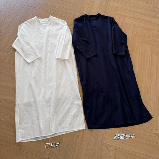 亚麻连衣裙 商品图4