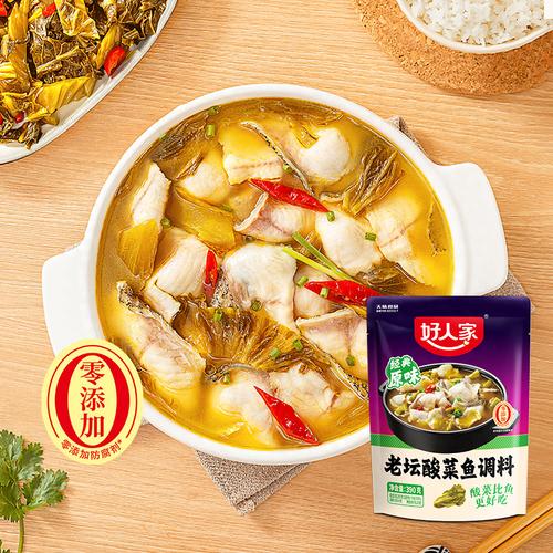 好人家390g经典原味老坛酸菜鱼调料 商品图3