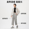 穿出曲线美【轻梵 空气八分直筒裤】轻柔裸感 视觉显瘦显腿长 高弹腰口收腹不勒 透气凉感 实用口袋 LJW 商品缩略图1