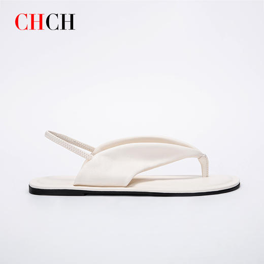 CHCH平衡鞋羊皮时尚休闲百搭女式人字拖CO1B2181 商品图2