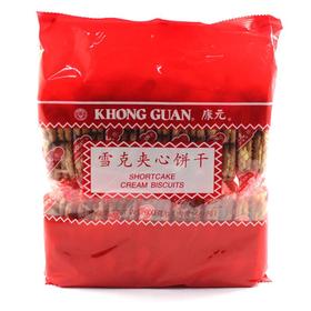 康元雪克夹心饼干600g