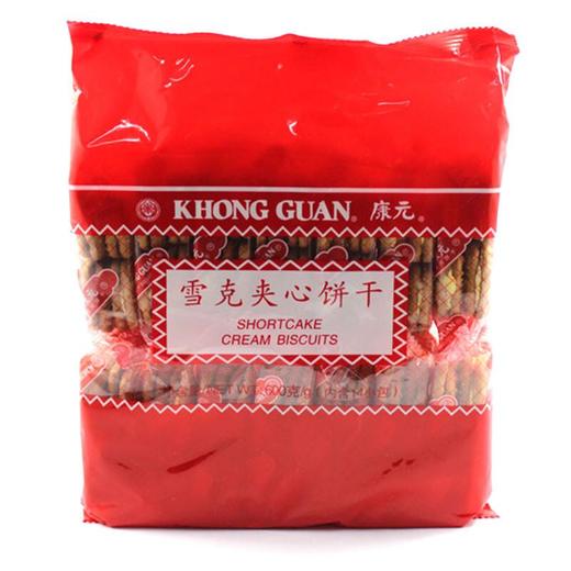 康元雪克夹心饼干600g 商品图0