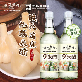 珠江桥牌 9度米醋500mlX2瓶