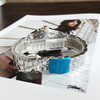 【全新】TITONI 梅花93808 SRG-616自动机械机芯星期日期显示镶水钻39MM（男款）Airmaster 空中霸王系列间金180426NJ31 商品缩略图6
