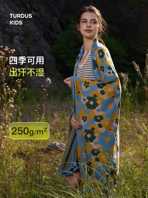 毛毯 (48小时内发货)-turdus-2026夏 商品图2