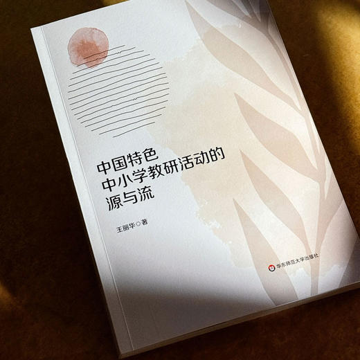中国特色中小学教研活动的源与流 王丽华 商品图4