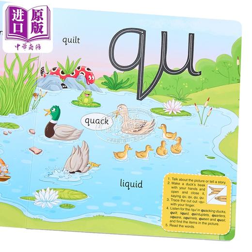 【中商原版】Finger Phonics Book 7 快乐自然拼读手指拼读书7 英文原版 英语字母表字母发音 多感官教学活动 Jolly Phonics 商品图3