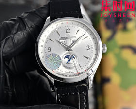 5C积家大师系列Q4148420 全日历腕表 男士腕表 6点位真小秒