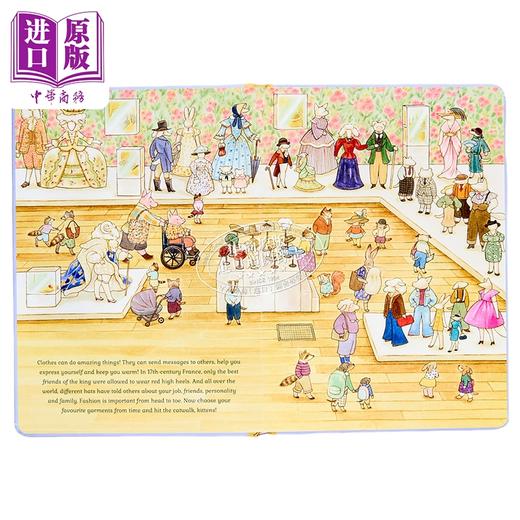 【中商原版】Cat Family at The Museum 猫猫家族的博物馆游记 英文原版 进口图书 儿童绘本 动物故事图画书 翻翻书 商品图3