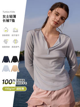女士轻薄长袖运动款 (48小时内发货)-turdus-2026夏