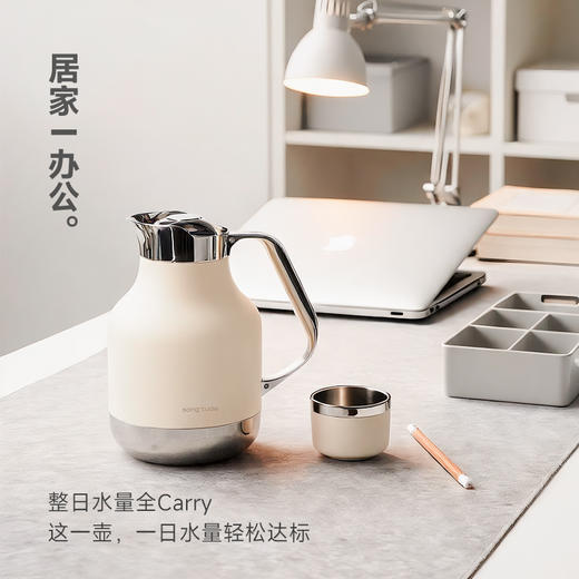 哲品 x song'tude钛壶保温壶闷茶壶钛茶漏焖茶泡茶壶不锈钢热水壶 商品图4