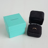 【95新】Tiffany & Co.蒂芙尼T系列玫瑰金镶钻双T开口线圈戒指52号女士070526NJS13 商品缩略图1