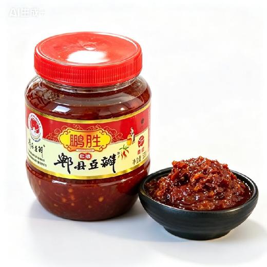 【SLSY】鹏胜郫县豆瓣酱红油辣椒酱1kg 商品图0