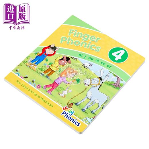 【中商原版】Finger Phonics Book 4 快乐自然拼读手指拼读书4 英文原版 英语字母表字母发音 多感官教学活动 Jolly Phonics 商品图2