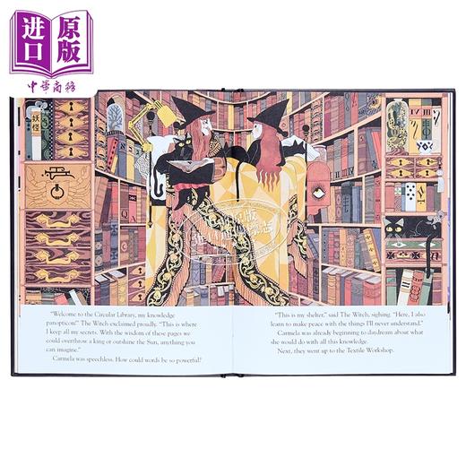 【中商原版】塔中的女巫 Julia Sarda The Witch in the Tower 英文原版 儿童绘本 图画故事书 进口书 精装 精品绘本 9岁以上 商品图3