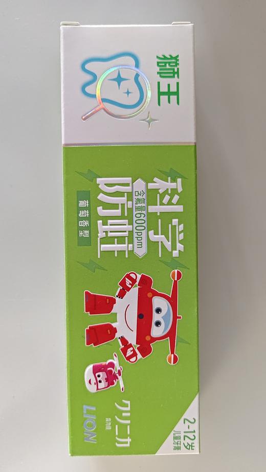 狮王齿力佳儿童牙膏葡萄香型
50g 商品图1