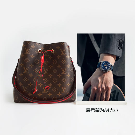 【95新】LV路易威登M44021老花NEONOE红水桶单肩包女士140526AK07 商品图8