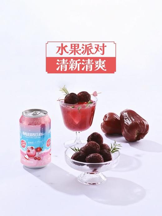 MM 山姆 无囿 杨梅莲雾西打（果酒）330ml*8 商品图1