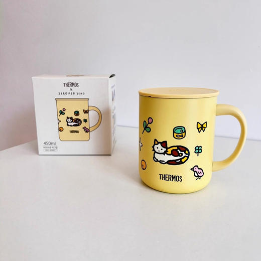 卡通保温杯马克杯450ml 商品图0