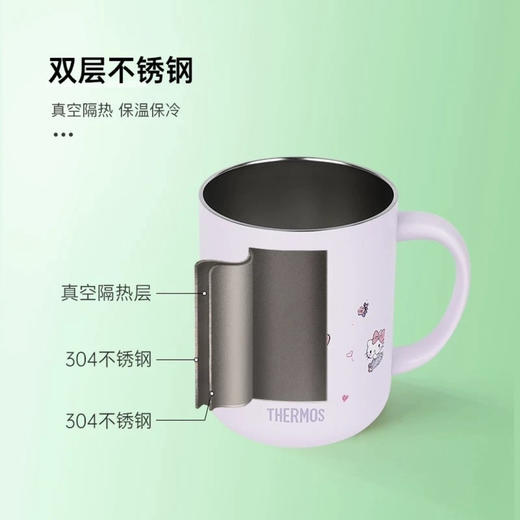 卡通保温杯马克杯450ml 商品图8