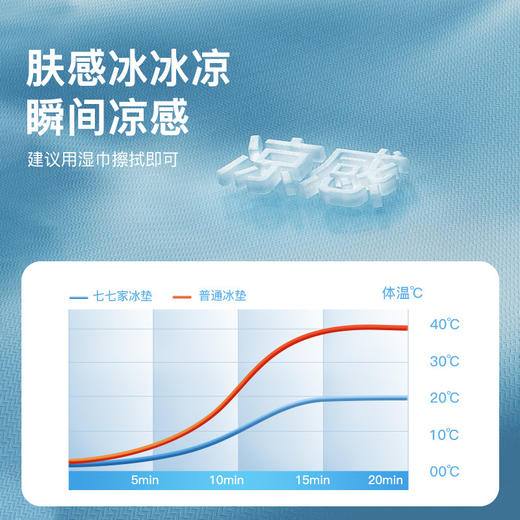 现代简约办公室久坐透气冰垫家用夏天冰丝坐垫宿舍凉席椅子垫学生坐垫 商品图2