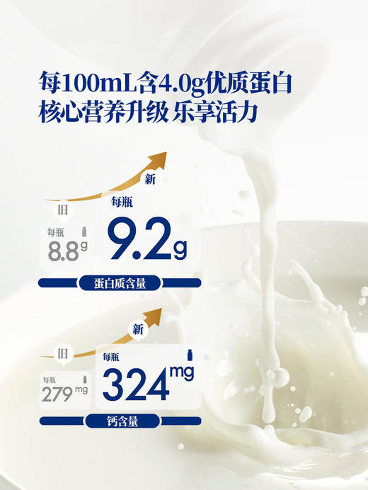 MM 山姆 Member's Mark 有机高钙鲜牛奶 240g*4/8瓶 商品图3