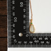 【天然正品】A货翡翠AU750黄金镶钻镶天然高冰种叶子翡翠（金枝玉叶）吊坠项链040526NJT21 商品缩略图6