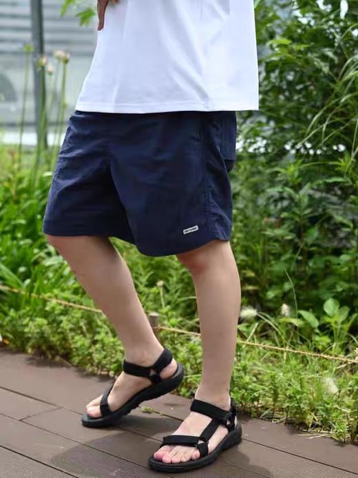 海丽汉森Bask Mid Shorts皱感休闲防水尼龙沙滩短裤 商品图1