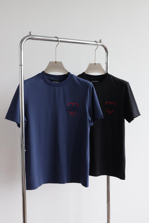E.@ 情人节限定「LOVE」情侣款刺绣T恤 TX688 商品图4