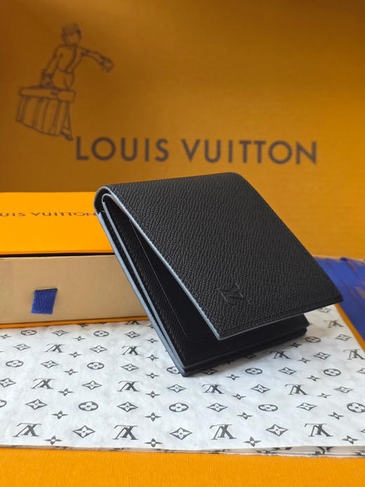 春季特惠💰360 原单LV钱包M60053 十字纹 AMERIGO 钱夹 商品图3