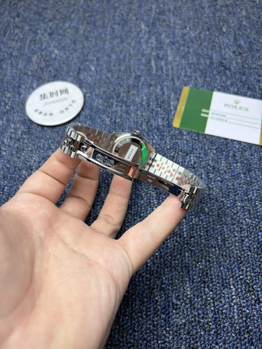 劳力士GS日志型系列 女款31mm 日志31系列 灰盘钻面 女士腕表 搭载改Cal.2236全自动机械机芯 商品图7