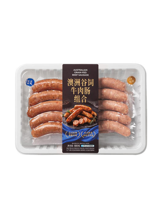 MM 山姆 澳洲谷饲牛肉肠组合 800g 商品图0