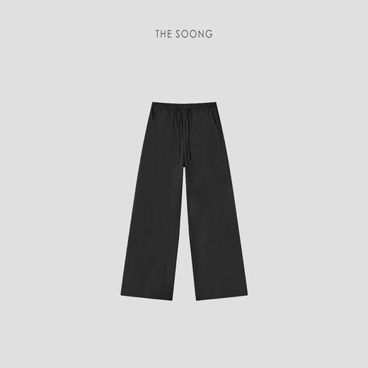 THESOONG/柔光垂感 蚕丝莫代尔一片式剪裁防晒阔腿裤女夏8885 商品图4