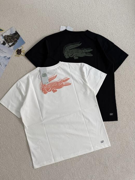 鳄鱼立体硅胶 logo 短袖T恤 商品图5