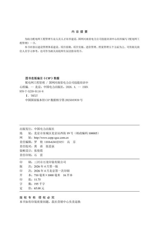 配电网工程管理 商品图3