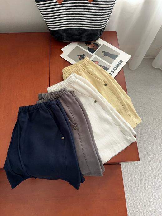 640 女款 夏日亚麻莱赛尔短裤 DK407 商品图5