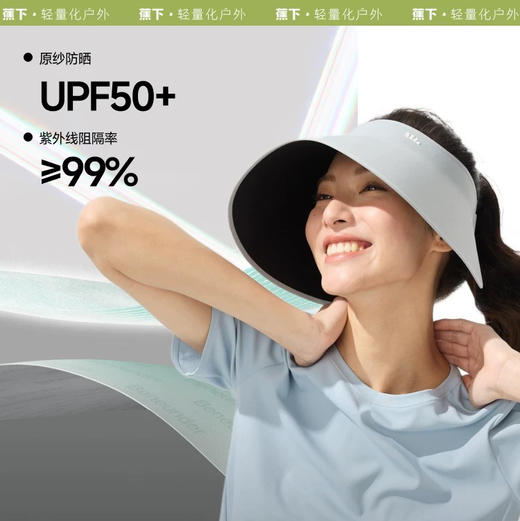 蕉下轻量化遮阳帽空顶帽 商品图14